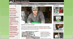 Desktop Screenshot of howtohomeinsulation.com